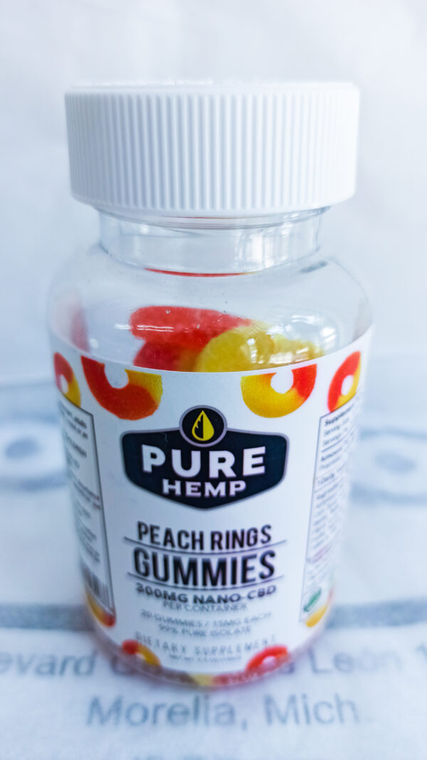 Gomitas – Anillos De Durazno 300 Mg