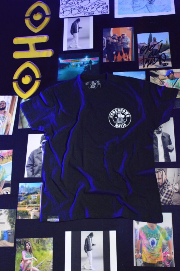 Playera Homegrown Negra manga corta - Imagen 2