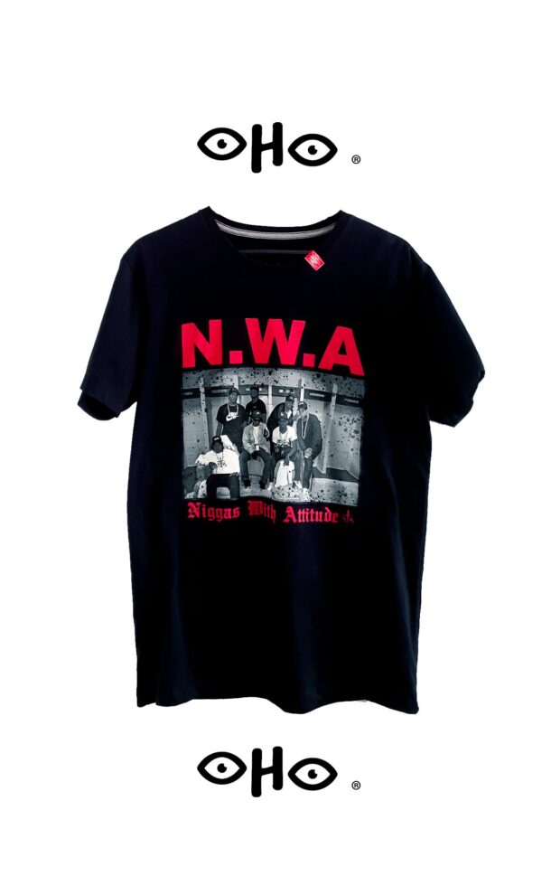 PLAYERA  "N.W.A"  SANTA SUERTE