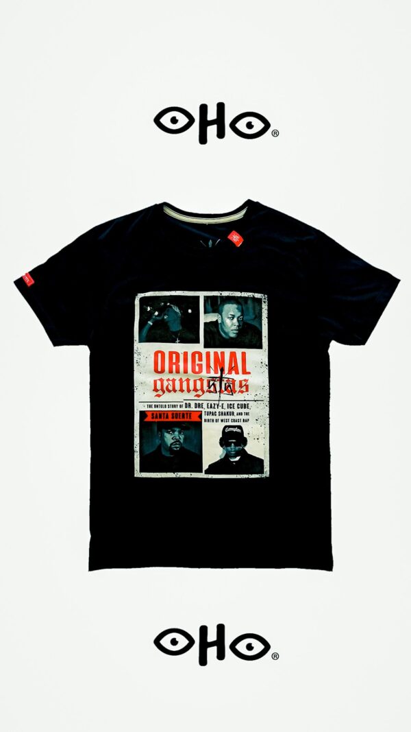 PLAYERA "ORIGINAL GANGSTAS"  SANTA SUERTE
