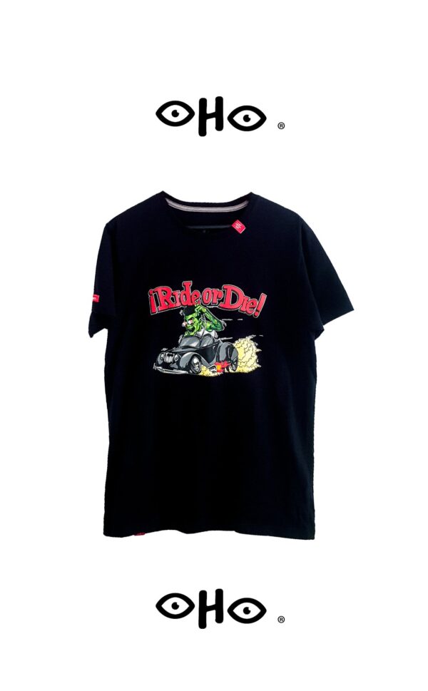 PLAYERA "RIDE OR DIE"  SANTA SUERTE