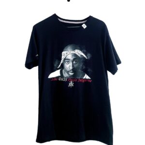 PLAYERA "SOLO DIOS PUEDE JUZGARME"  SANTA SUERTE